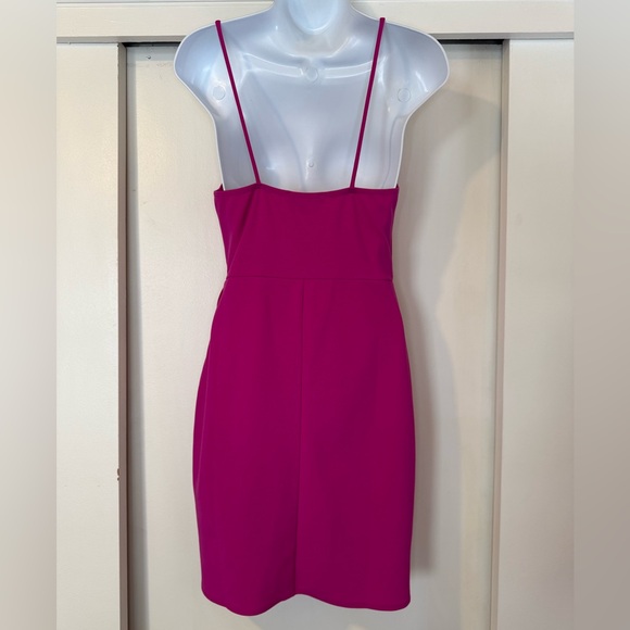 Lulu's Vibrant Pink Mini Dress New without Tags - Picture 4 of 9